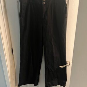 Lauren Ralph Lauren Black Wide Leg Pants